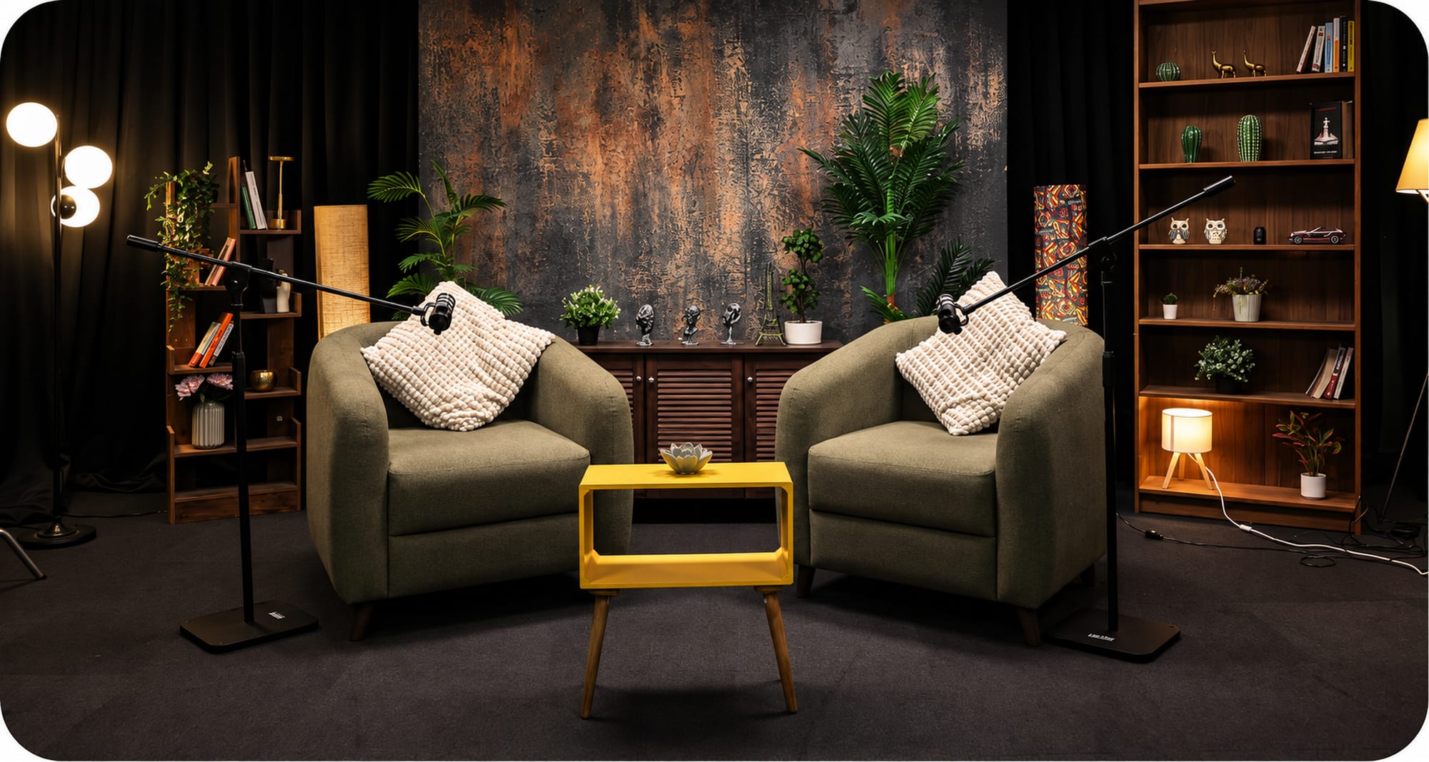 The Copper Shine set at INDX Creator Space, South Jayanagar Bengaluru