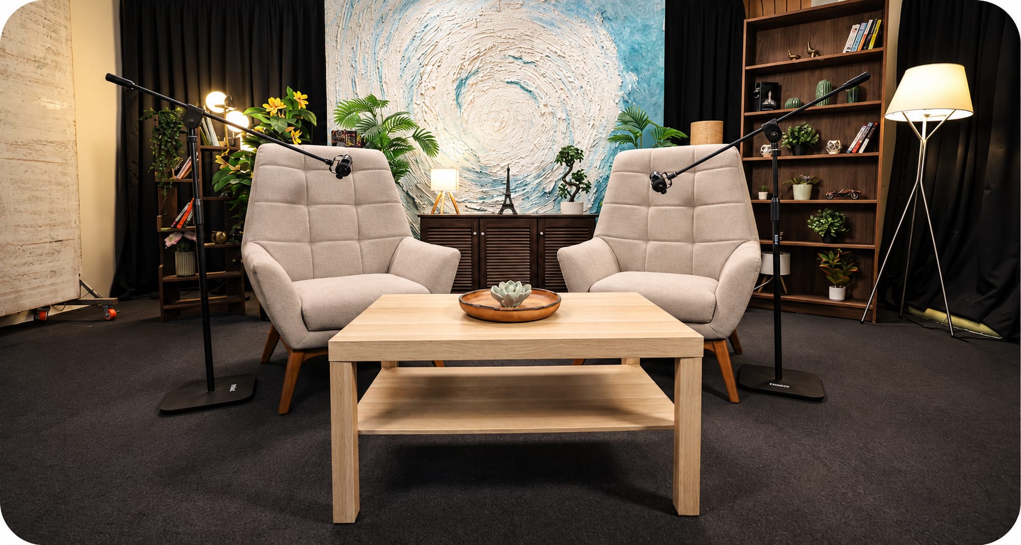 The Lounge set at INDX Creator Space, South Jayanagar Bengaluru